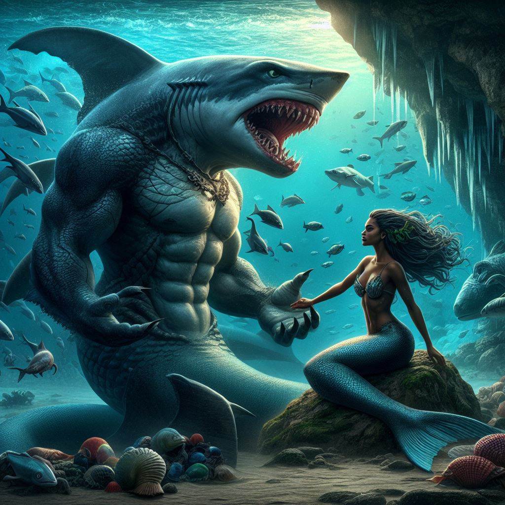 Deus Tubarão e Marina