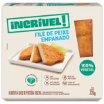 Empanado de Peixe Vegetal Congelado em Filé (Incrível!) - https://bit.ly/4cuD8C6
