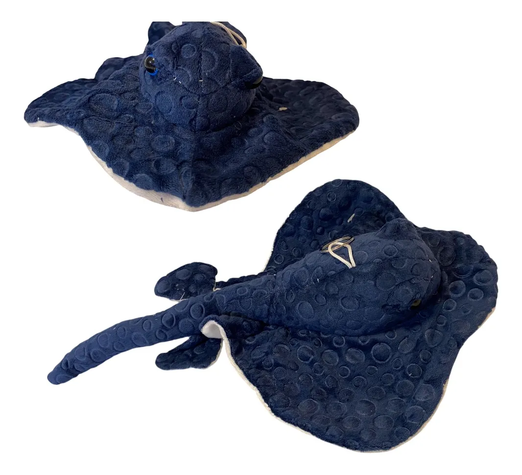 Arraial de pelúcia 30 cm Azul