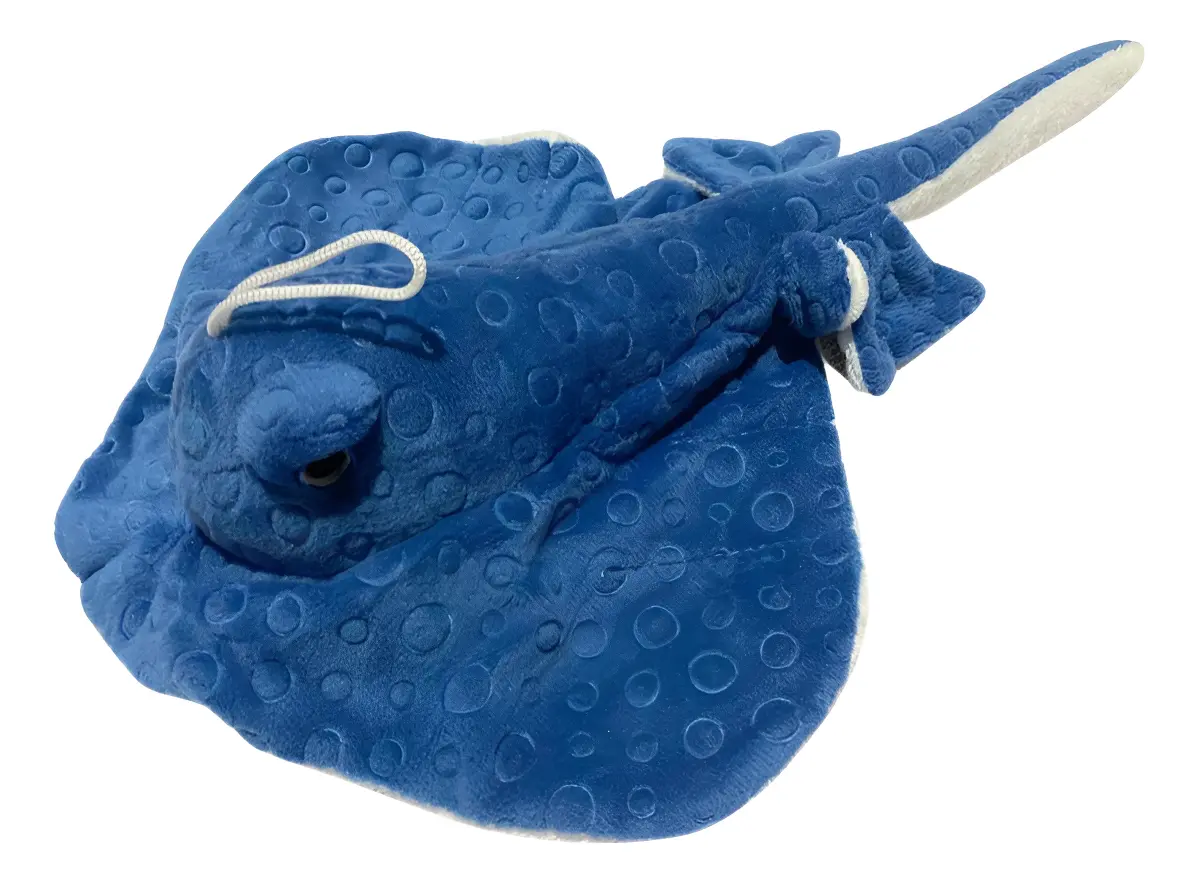 Arraial de pelúcia 30 cm Azul