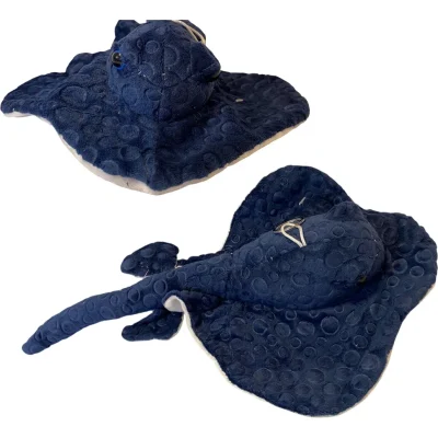 Arraial de pelúcia 30 cm Azul